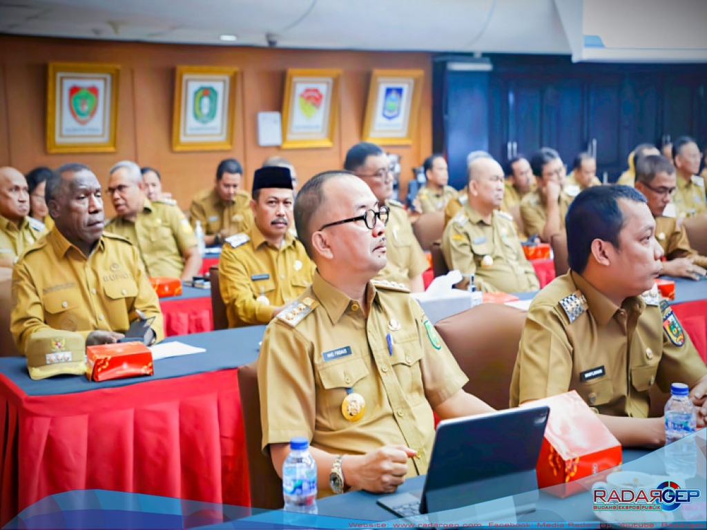 Pj.Bupati Kampar Mhd.Firdaus Ikuti Rakor Pj.Kepala Daerah Se - Indonesia Di Kemendagri Ri